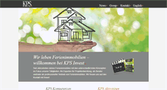Desktop Screenshot of kps-invest.com